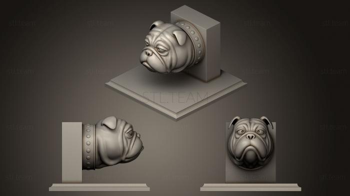 3D model Dog Head (STL)